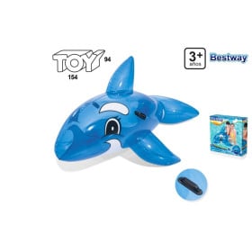 Hinchable Ballena Azul C/Asas 157x94 cm 2