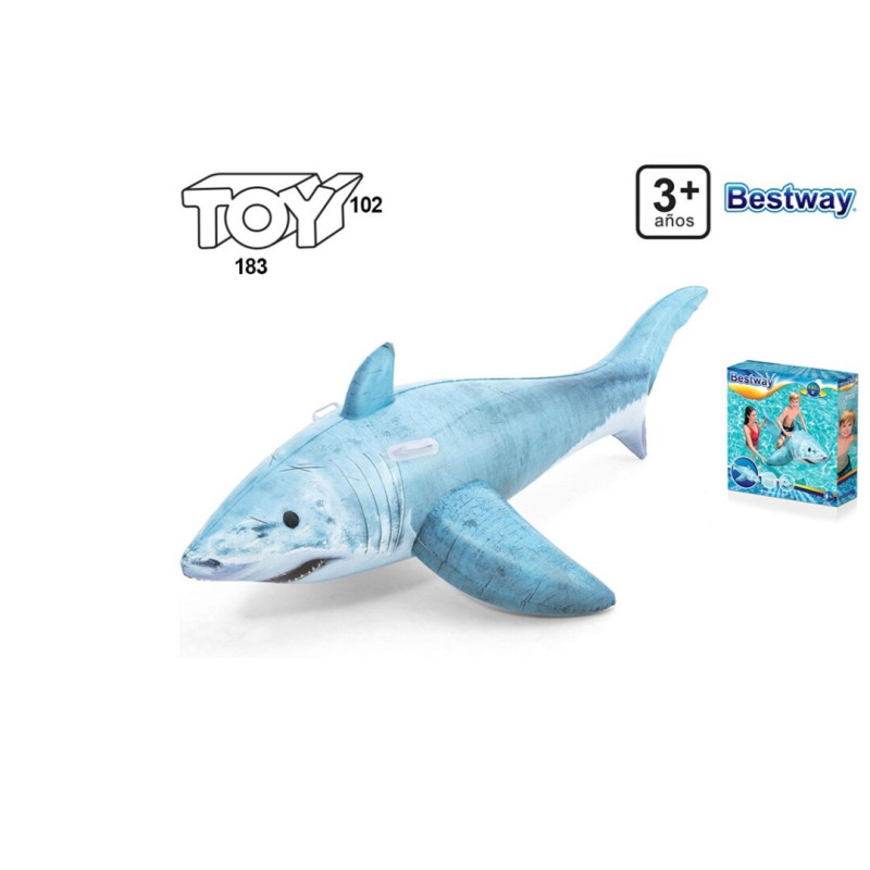 Colchoneta Tiburón C/Asas 183x102 cm