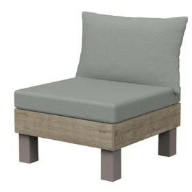 Sillón Elements Madera y Verde Ketter