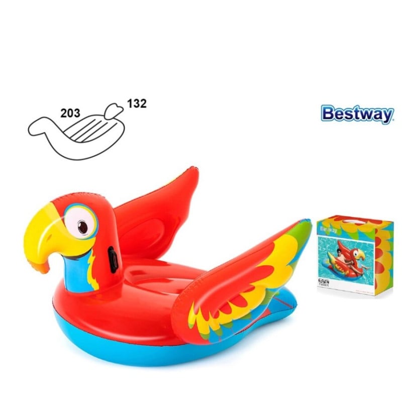 Figura Papagayo Gigante 203x132 cm