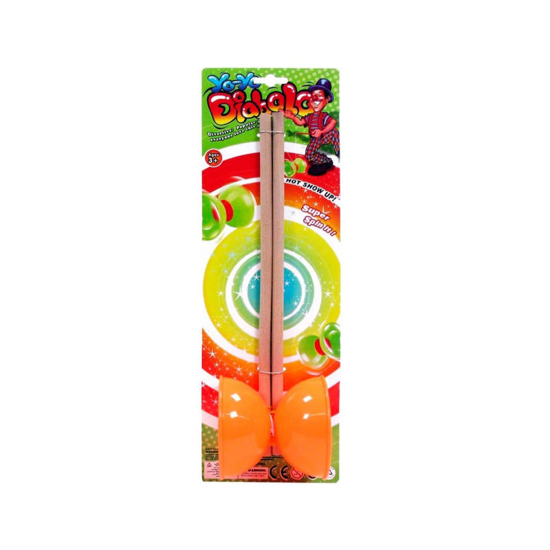 Diabolo Palo Madera 2/C 30X8.5 Cm