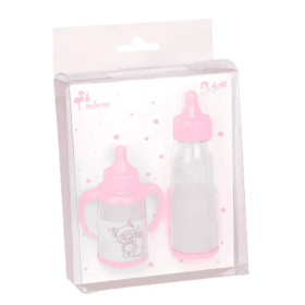 Set 2 Biberones Rosas