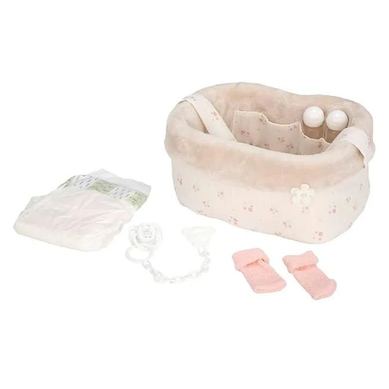 Canastilla Elegance Beige Con accesorios