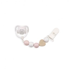 Set Chupete Con Cadena De Madera 2