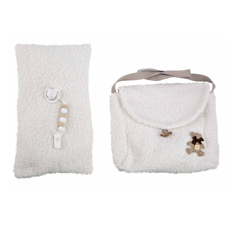 Reborn Arias 40 Cm Manuela Rosa Con Bolso