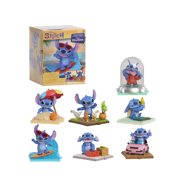 Cápsula Sorpresa Figura Stitch