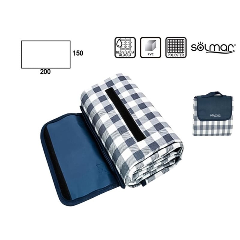 Manta Picnic Impermeable 150x200 cm Cuadros