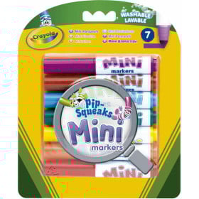 7 Mini Rotuladores Lavables