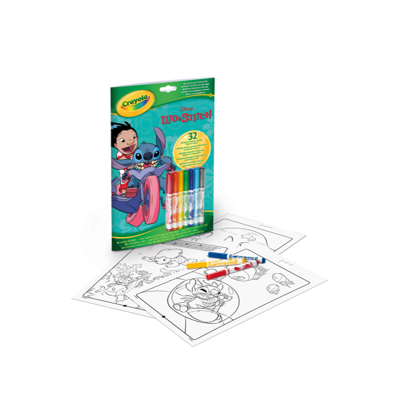 Libro De Actividades Y Colorear Stitch