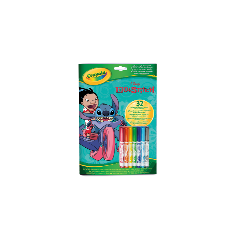 Libro De Actividades Y Colorear Stitch