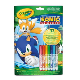 Libro Actividades Y Colorear Sonic 2
