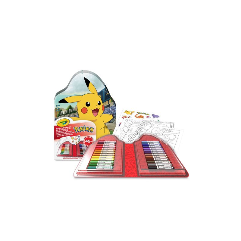 Maletín 45 Piezas Pokémon Con Stickers
