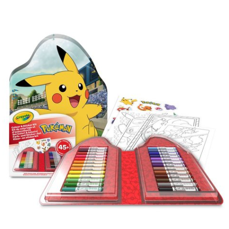 Maletín 45 Piezas Pokémon Con Stickers