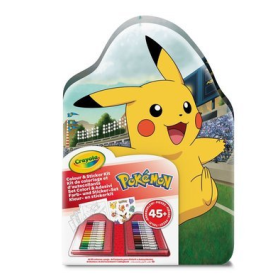 Maletín 45 Piezas Pokémon Con Stickers 2