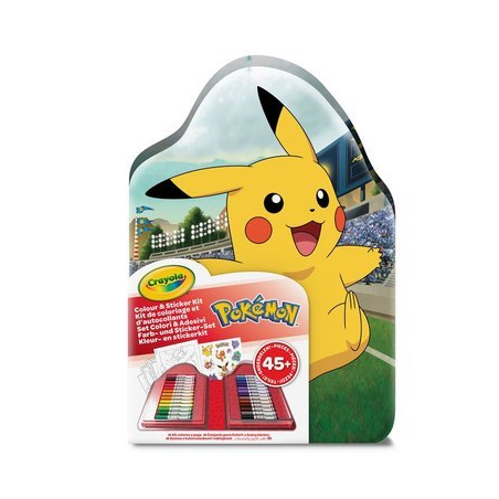 Maletín 45 Piezas Pokémon Con Stickers