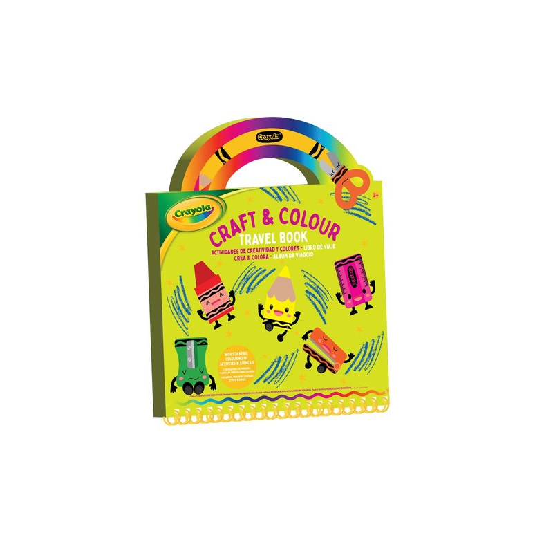 Estuche De Viaje Con Álbum De Actividades