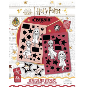 Set Scratch Art Con Stickers Harry Potter