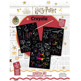 Set Scratch Art Harry Potter