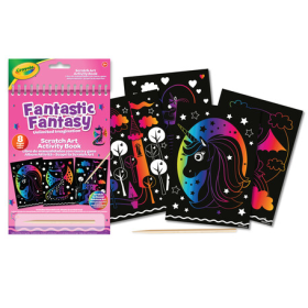 Libro De Actividades Scratch Art Fantastic