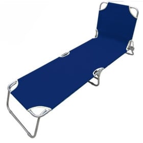 Tumbona Carla Azul Acero Oxford