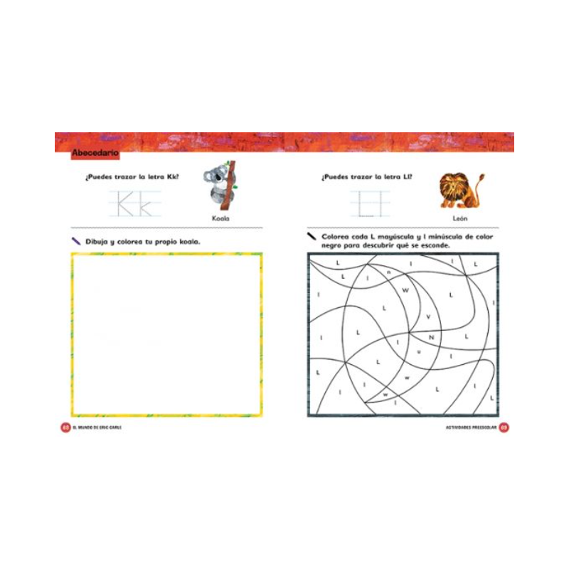 Oruga Glotona Cuaderno De Actividades