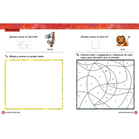 Oruga Glotona Cuaderno De Actividades