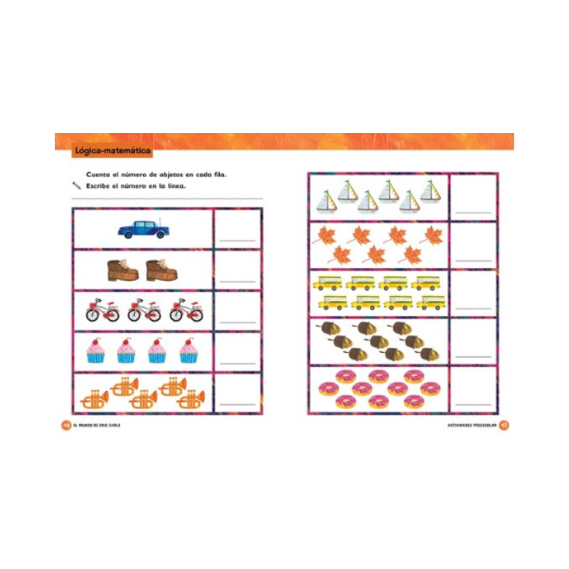 Oruga Glotona Cuaderno De Actividades