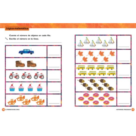 Oruga Glotona Cuaderno De Actividades