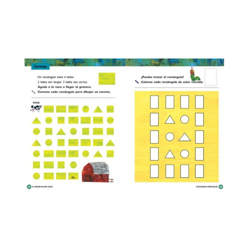 Oruga Glotona Cuaderno De Actividades