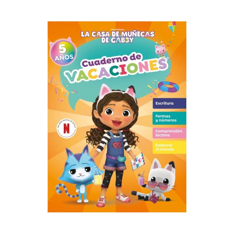 Gabby Cuaderno De Vacaciones 5 Años