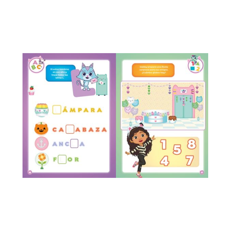 Gabby Cuaderno De Vacaciones 5 Años