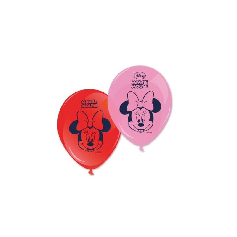 Bolsa 8 Globos Minnie Dots