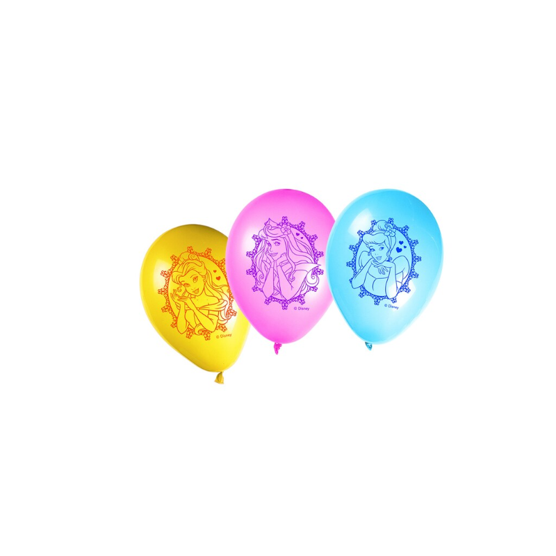Bolsa 8 Globos Princesas
