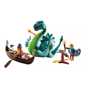 PLAYMOBIL Vikingos Con Monstruo Marino De Playmobil 2
