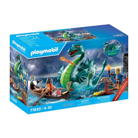 PLAYMOBIL Vikingos Con Monstruo Marino De Playmobil