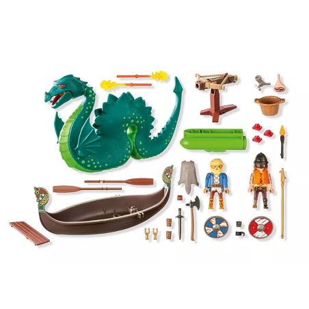 PLAYMOBIL Vikingos Con Monstruo Marino