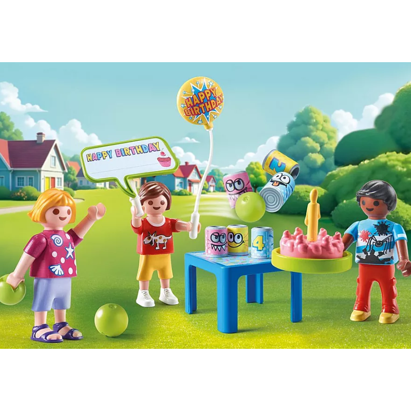 PLAYMOBIL Fiesta De Cumpleaños Infantil