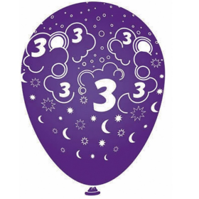 Globos Nº3 6 Unidades