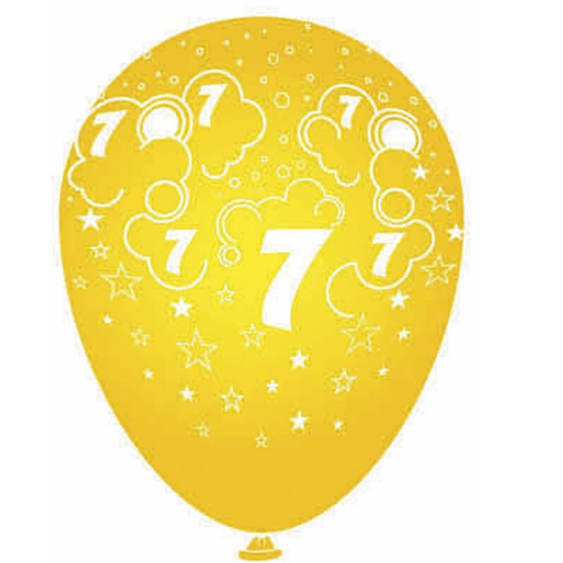 Globos Nº7 6 Unidades