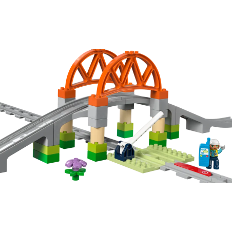 LEGO Duplo Set De Expansión Puente Y Vías Ferroviarias