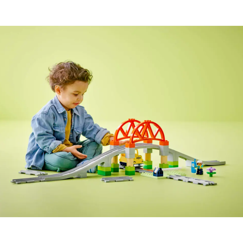 LEGO Duplo Set De Expansión Puente Y Vías Ferroviarias