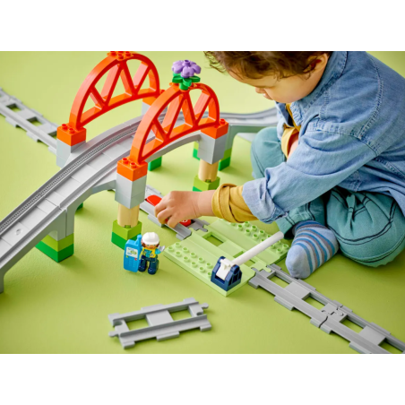 LEGO Duplo Set De Expansión Puente Y Vías Ferroviarias