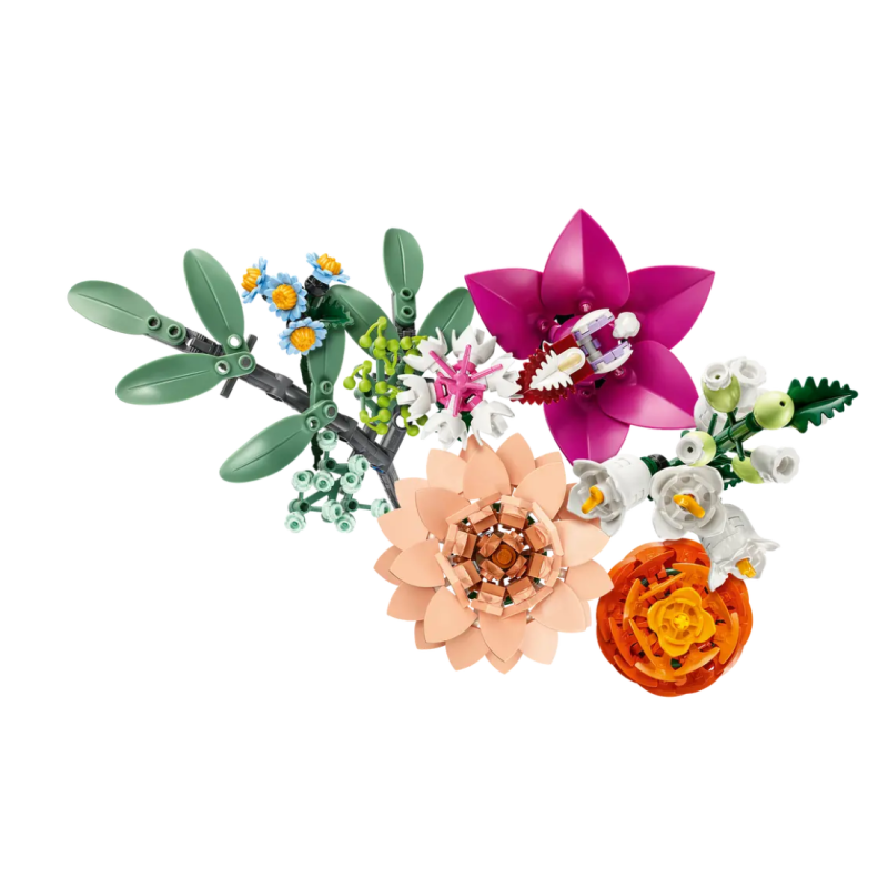 LEGO Botanicals Ramo De Flores Fantasía En Rosa
