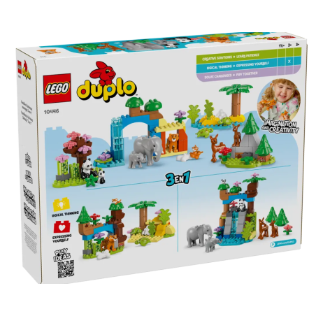 LEGO Duplo Familias En La Fauna Salvaje 3 En 1