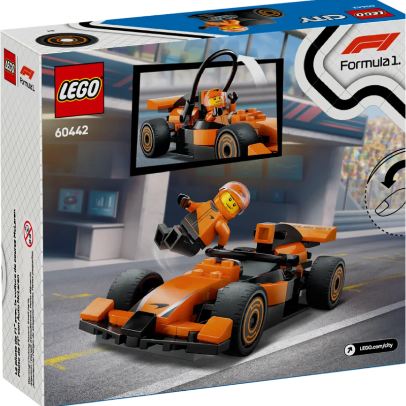 LEGO City Piloto De F1 Con Coche Mclaren