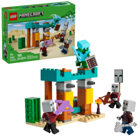 LEGO Minecraft La Patrulla Del Desierto De Los Maldeano De LEGO