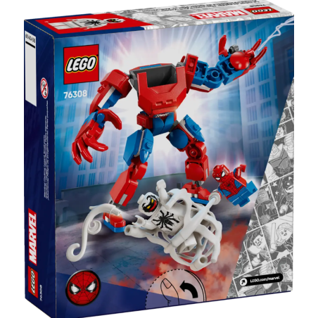 LEGO Marvel Armadura Robótica Spiderman Vs Antivenom