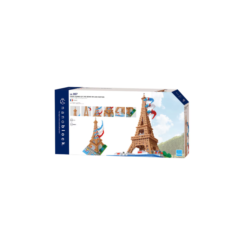 Torre Eiffel Deluxe Nanoblock De Bandai
