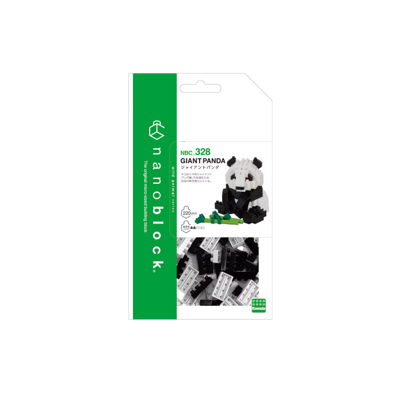 Nanoblock Panda Gigante De Bandai