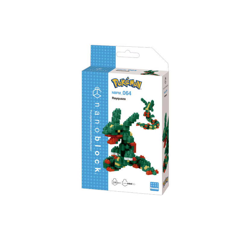 Nanoblock Rayquaza De Bandai